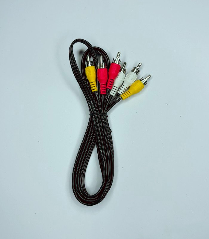 1000433495 DTH 3 RCA AV Cable - Image 1